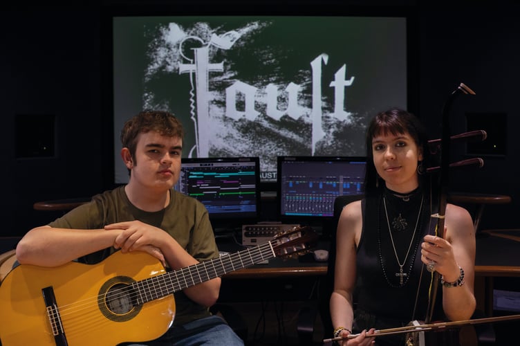 Devon-based Aidan and Ruby co-wrote the new score whilst studying composition for film at Leeds Conservatoire of Music. 